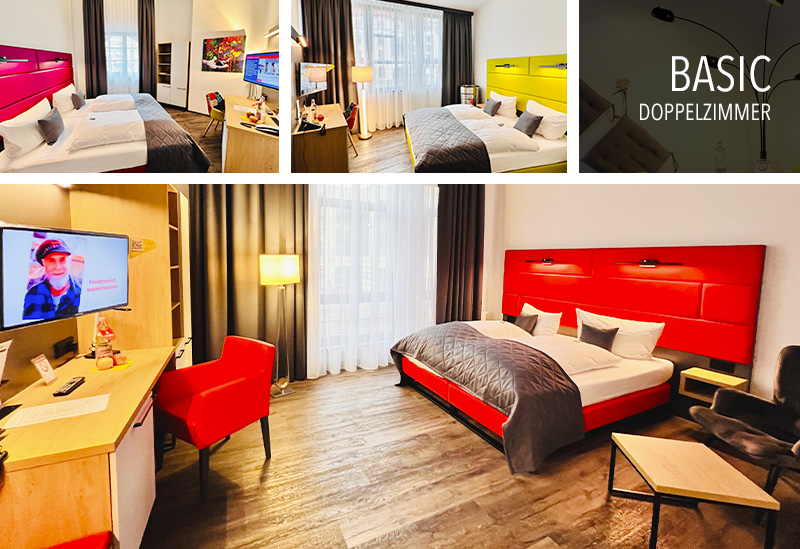 Basic Double rooms at artHOTEL Magdeburg