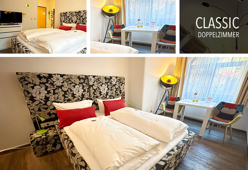 Classic Double rooms at artHOTEL Magdeburg