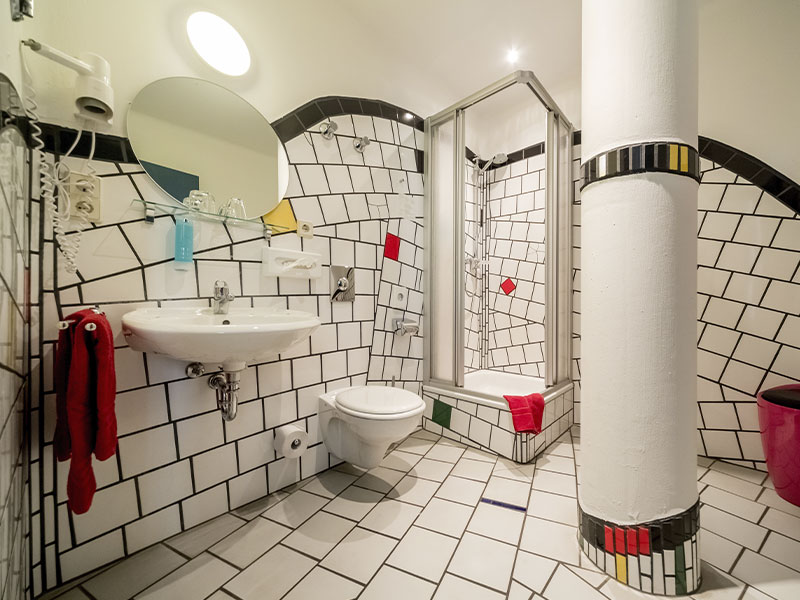 Impression aus dem artHOTEL Magdeburg und der Grünen Zitadelle